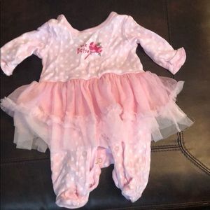 Betsey Johnson ballerina onsie